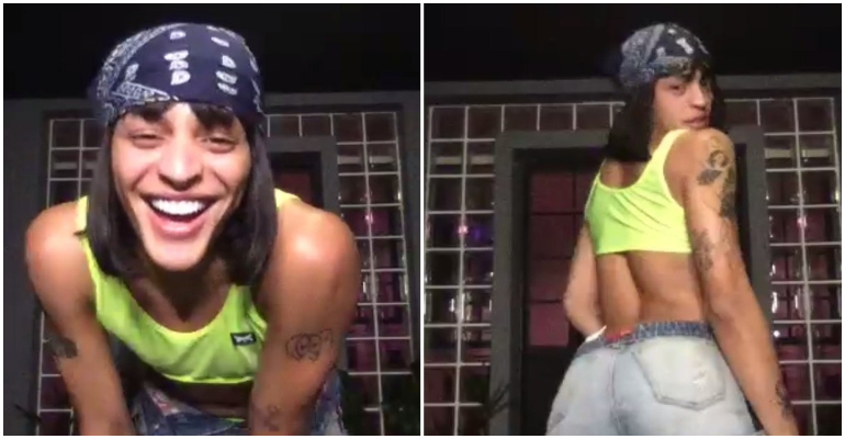 Pabllo Vittar se reúne em live com fãs para ensinar a coreografia de novo single, Rajadão