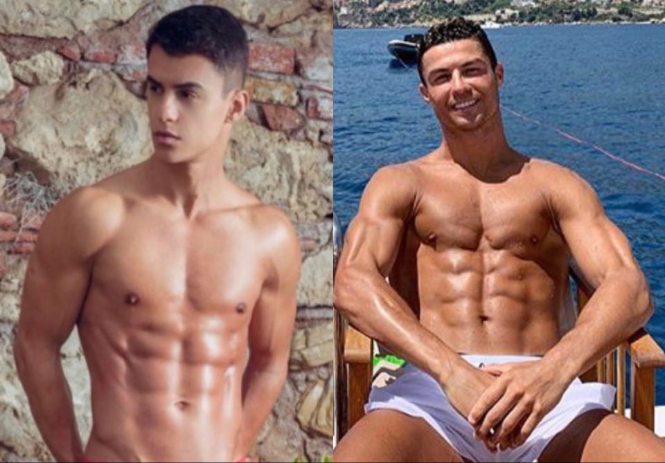 Modelo baiano é convidado para viver Cristiano Ronaldo em filme pornô ao ser comparado com o jogador
