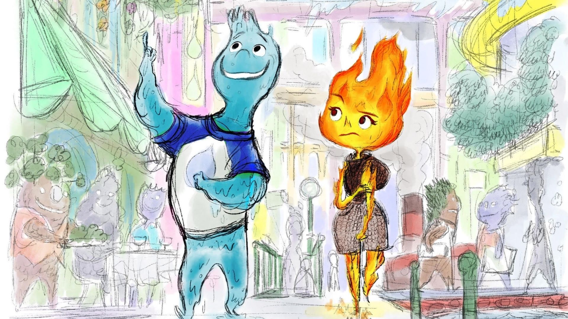 Pixar anuncia “Elemental”, animação do mesmo diretor de “O Bom Dinossauro”