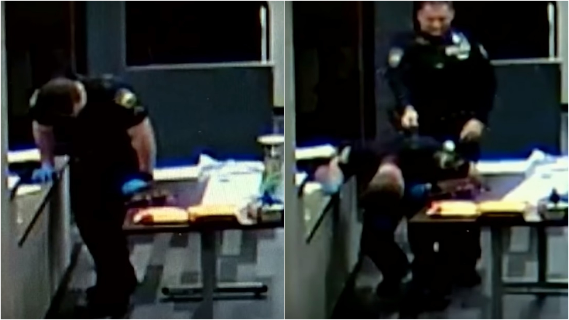 Policial desmaia após contato com poderosa droga anestésica