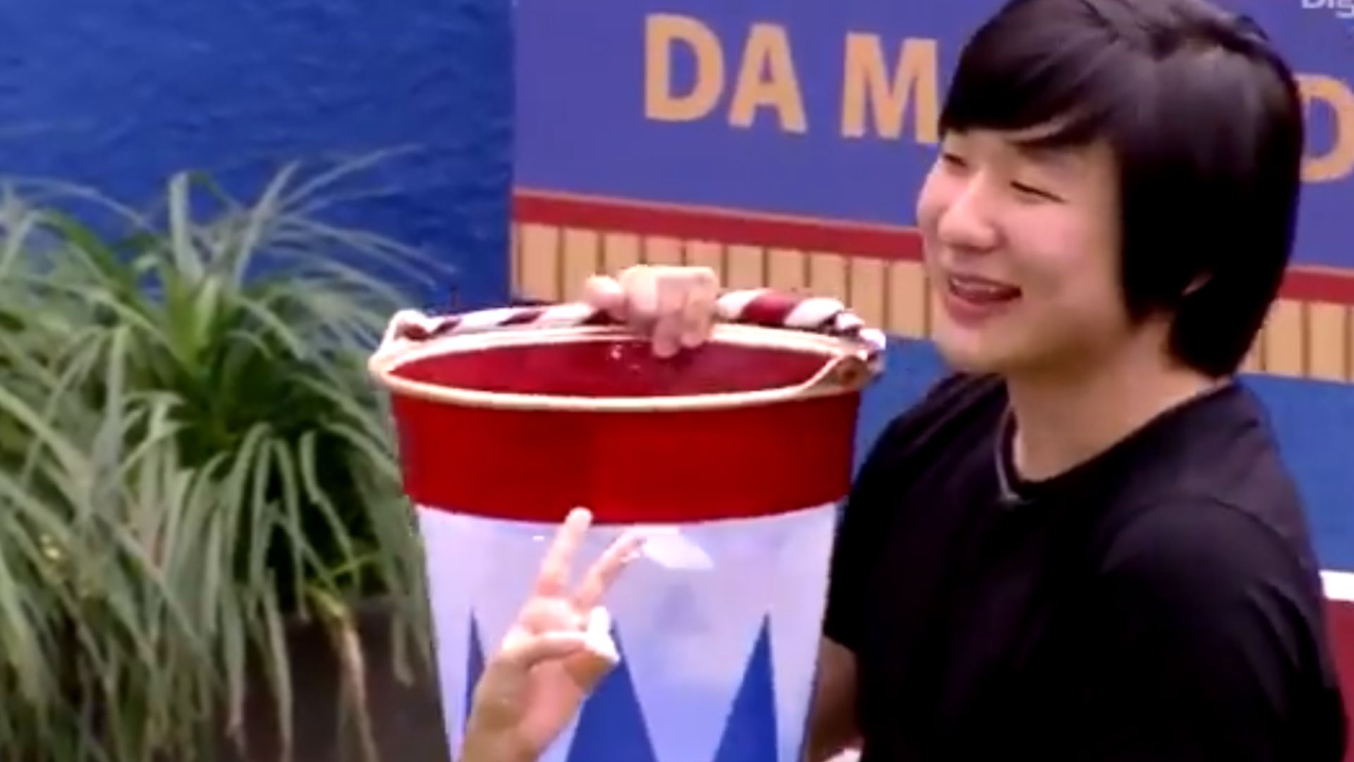 BBB20: Ao ganhar a Prova do Anjo, Pyong agradece concorrentes por ajudarem-no a ver o filho recém-nascido