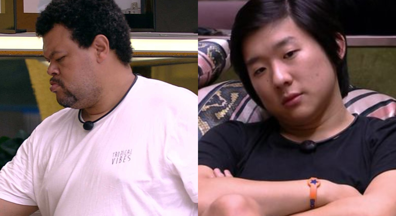 BBB20: Babu Santana se irrita com pergunta de Pyong: ‘Não preciso de babá’