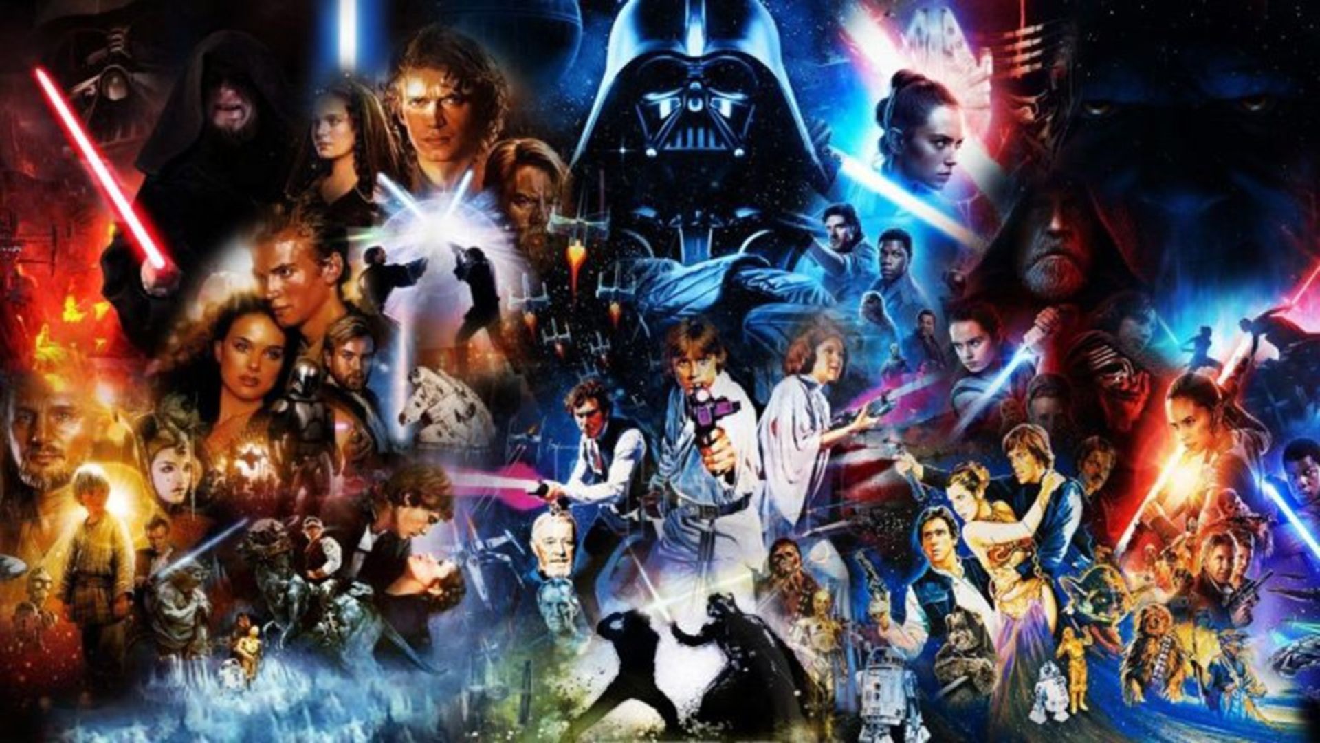 Qual é a ordem cronológica das produções de “Star Wars”?