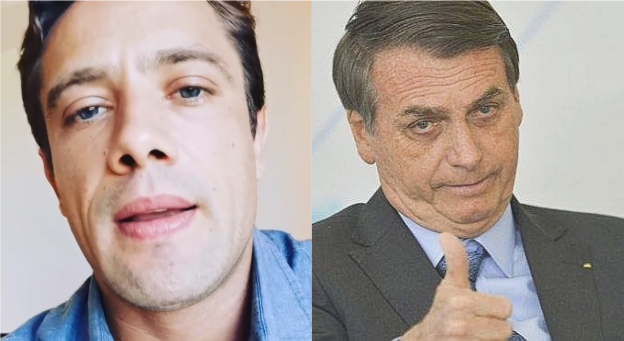 Rafael Cardoso, contratado da Globo, curte publicação onde Bolsonaro xinga a emissora, mas nega: “Meu Instagram foi hackeado”