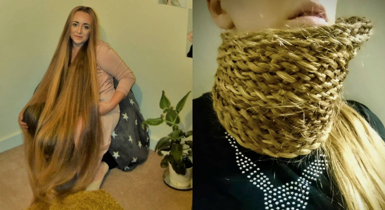 Saiba quem é a ‘Rapunzel’ polonesa, que possui cabelo maior que sua altura