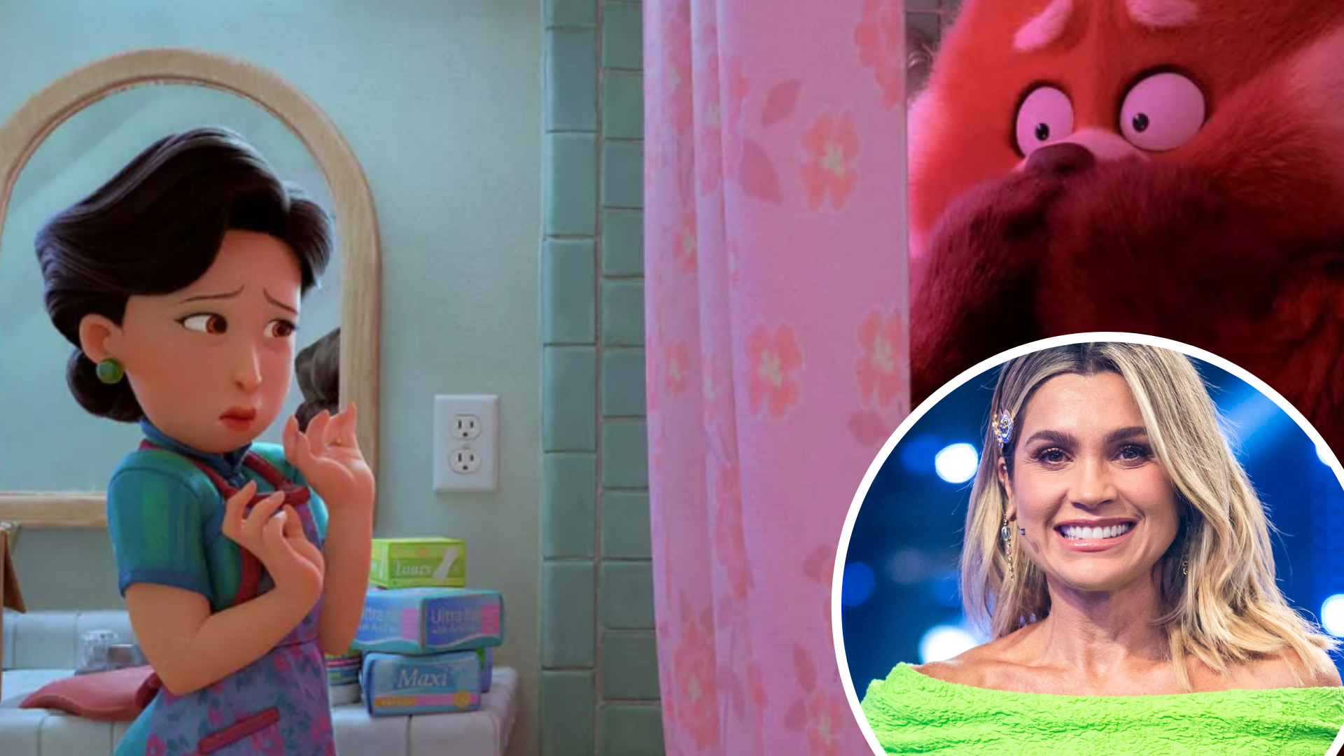 Flávia Alessandra revela emoção ao dublar cena de Ming Lee em “Red: Crescer é uma Fera”