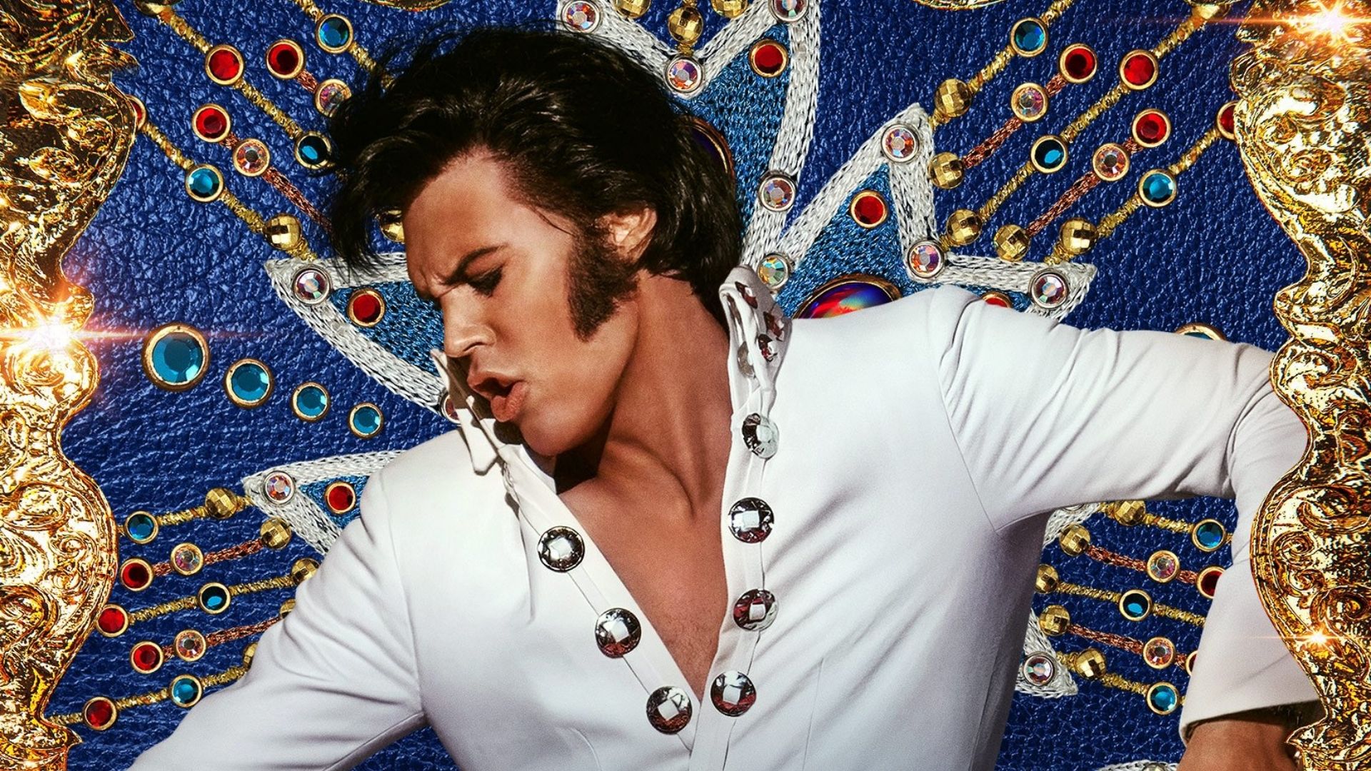 Rei do rock é destaque dos novos pôsteres de “Elvis”