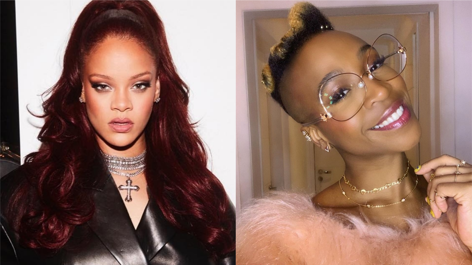 Rihanna sobe ao palco de evento da Fenty Beauty com música de Karol Conka