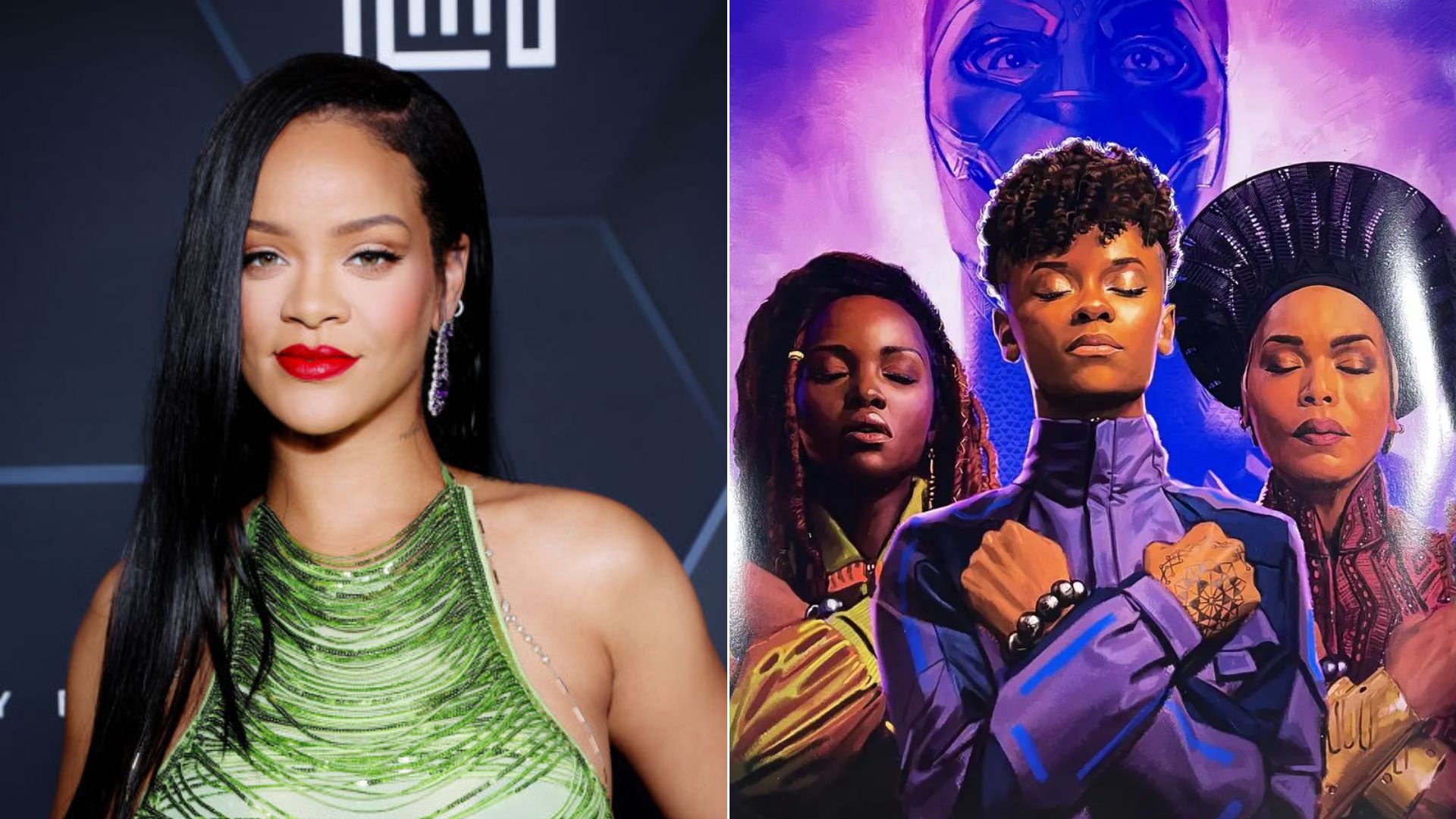 Rihanna pode ter duas músicas inéditas na trilha sonora de “Pantera Negra 2”