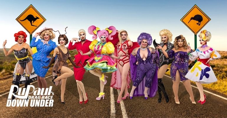 “RuPaul’s Drag Race Down Under” revela elenco da primeira temporada