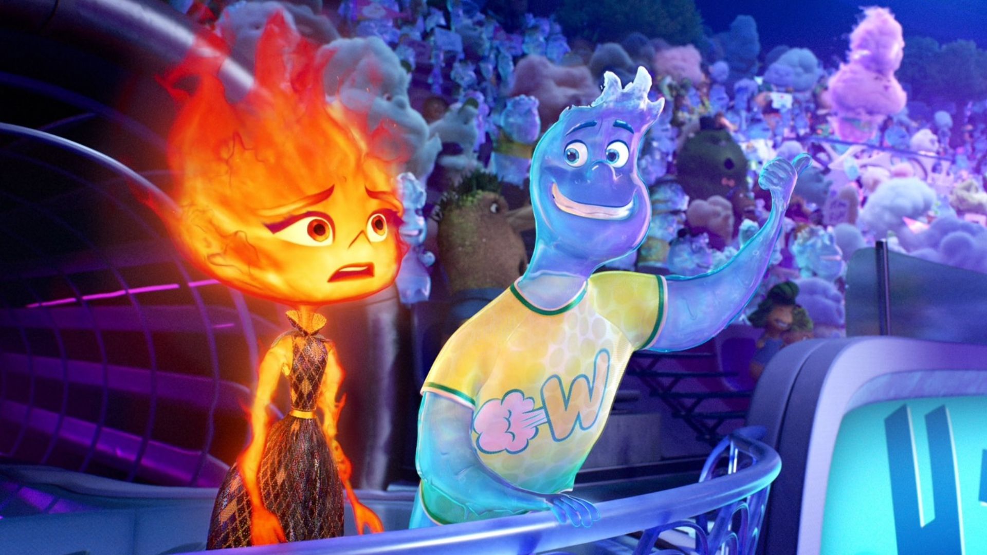 Sabia que “Elementos” é a primeira comédia romântica da Pixar?