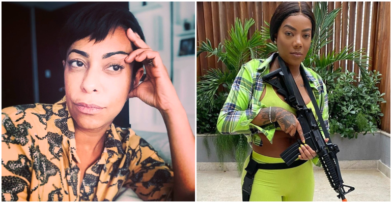 Samantha Schmutz alfineta escalação de Ludmilla para série e cantora rebate: “Sou uma artista”