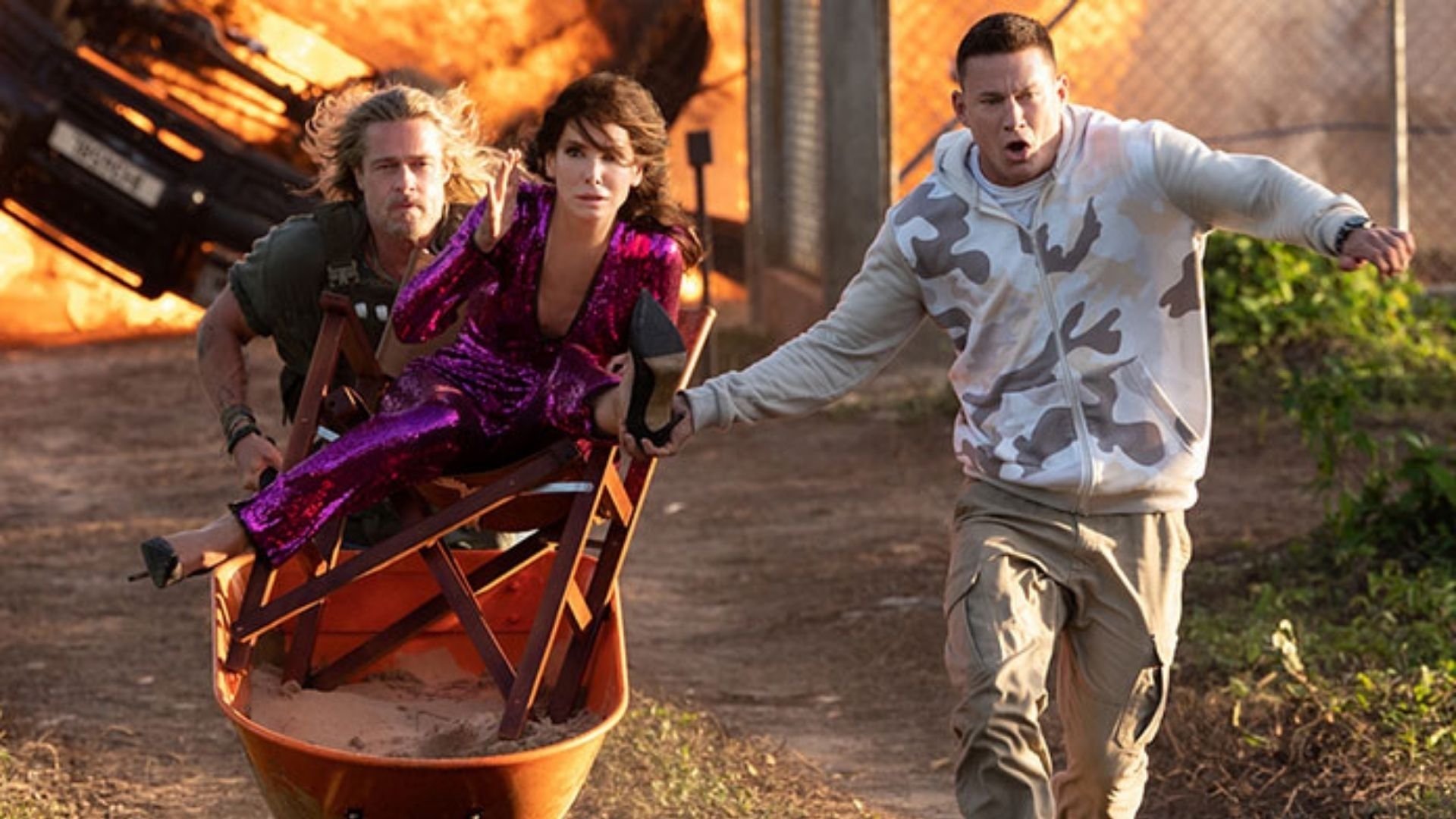Sandra Bullock revela como convenceu Brad Pitt a participar de “Cidade Perdida”