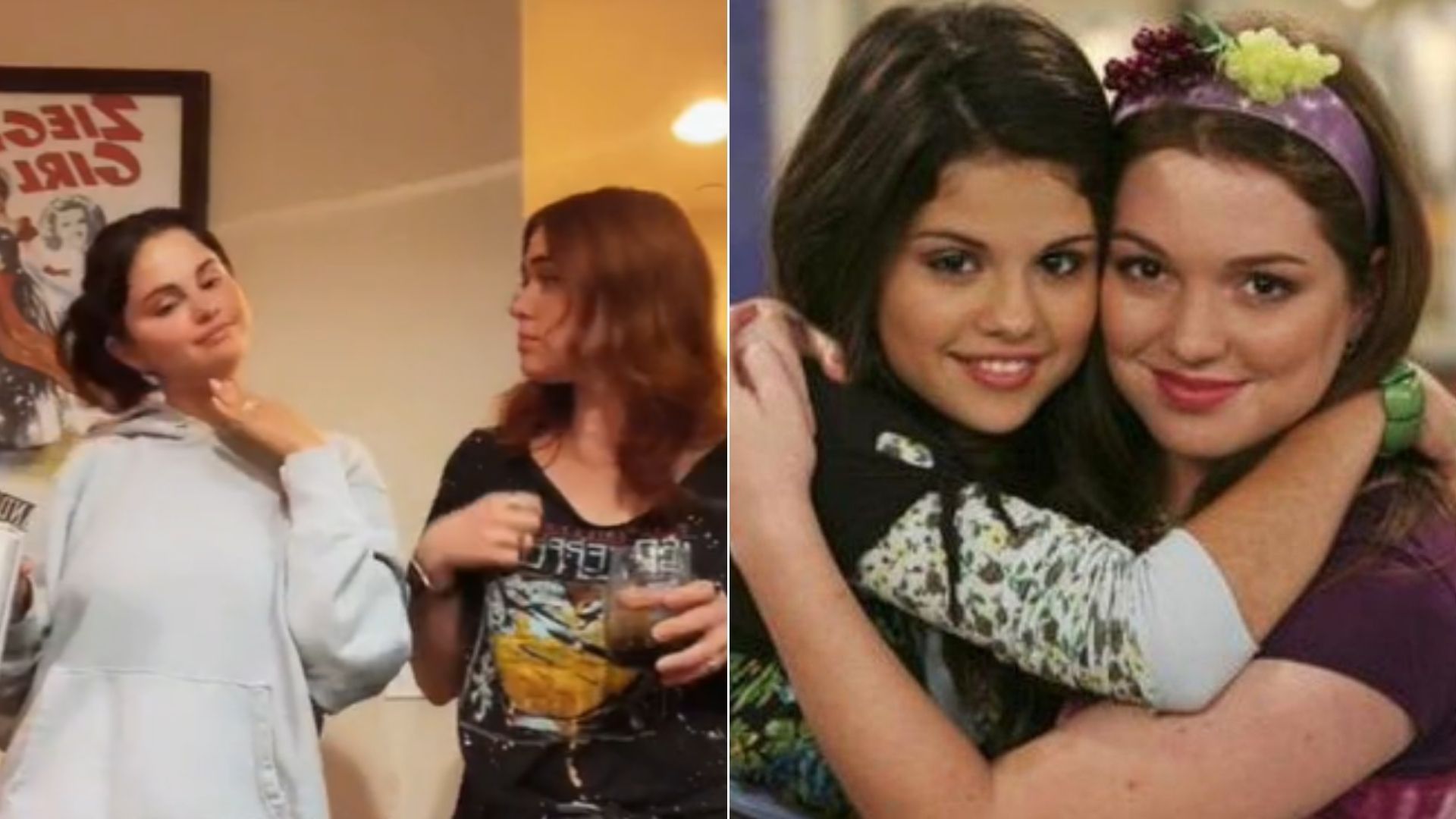 Selena Gomez e Jennifer Stone recriam dancinha de “Os Feiticeiros de Waverly Place”