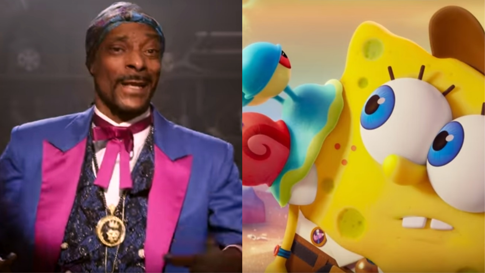Snoop Dogg aparece em nova prévia de Bob Esponja: O Incrível Resgate; assista