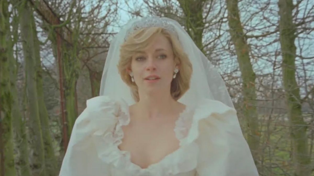 Novo teaser de “Spencer” mostra detalhes do vestido de casamento da princesa Diana