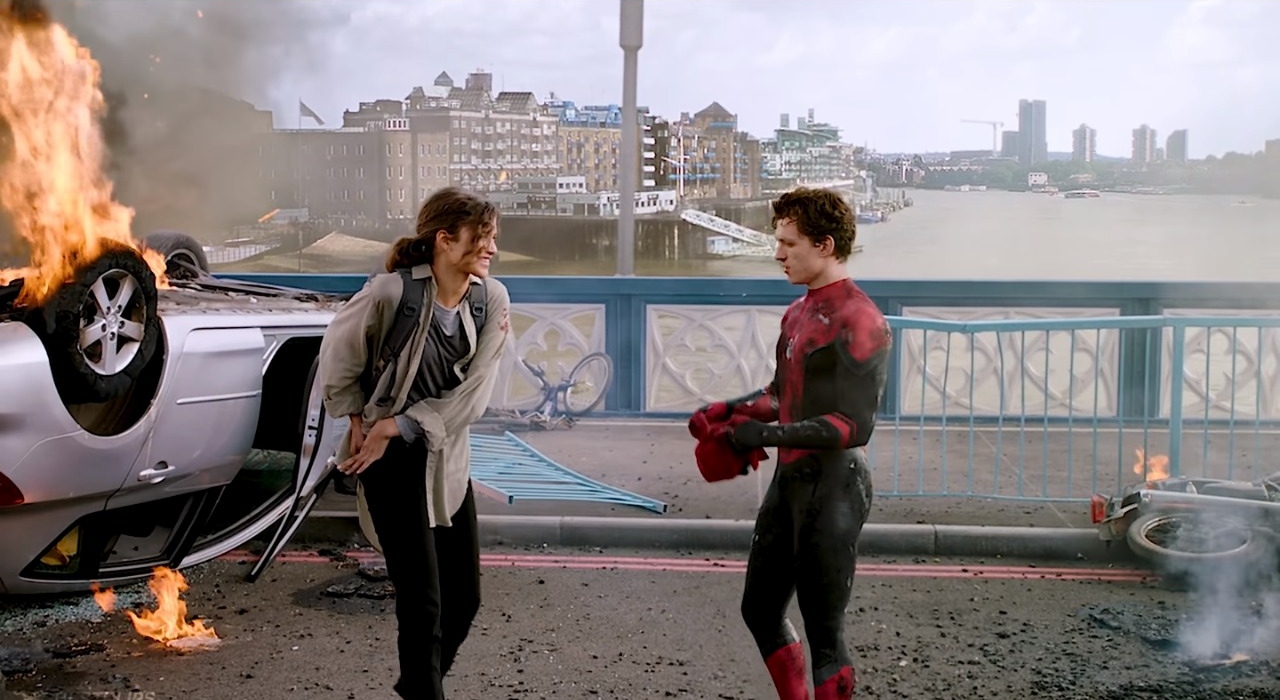 Tom Holland e Zendaya celebram retorno do Homem-Aranha para o MCU