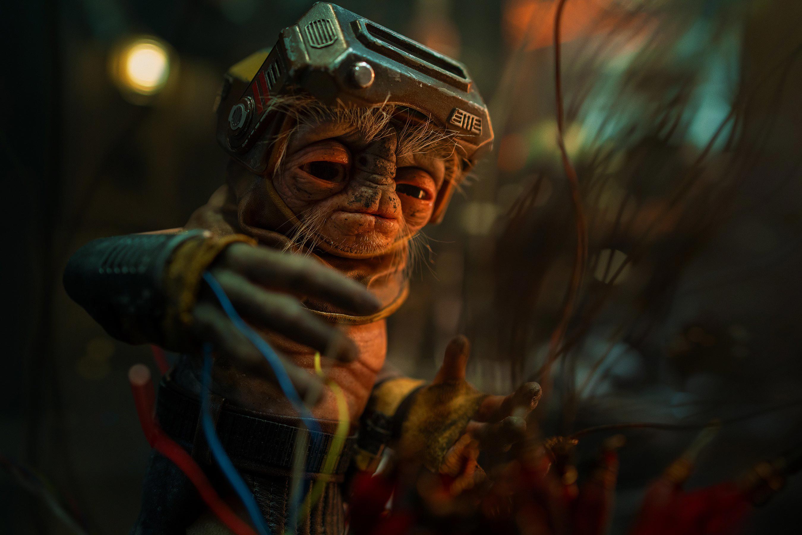 BABU FRIK star wars スターウォーズ Disney revela primeira imagem de Babu Frik, novo personagem de