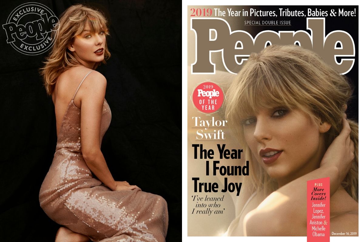 Capa da People, Taylor Swift fala sobre estar mais conectada com o seu público