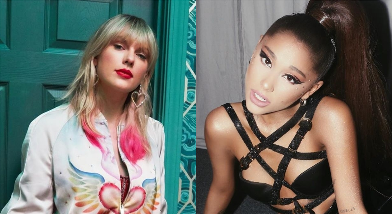 Taylor Swift e Ariana Grande inscrevem várias músicas para o Grammy 2020