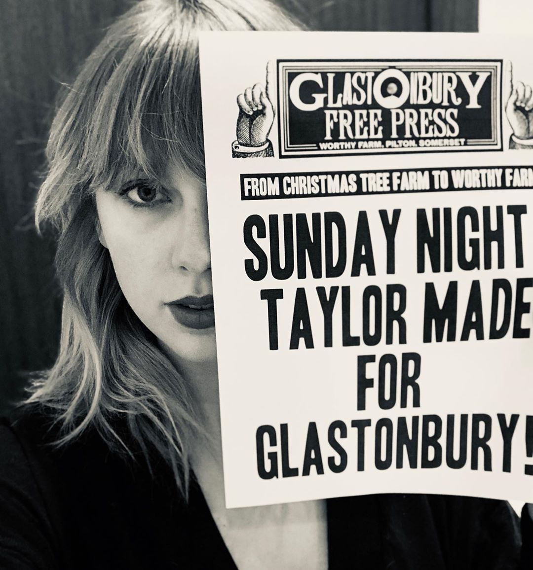 Glastonbury Festival: Taylor Swift confirma ser umas das atrações principais no festival