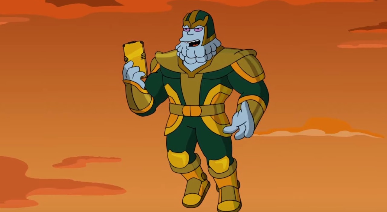 Os Simpsons ganha episódio de Vingadores com versão de Thanos dublada por Kevin Feige