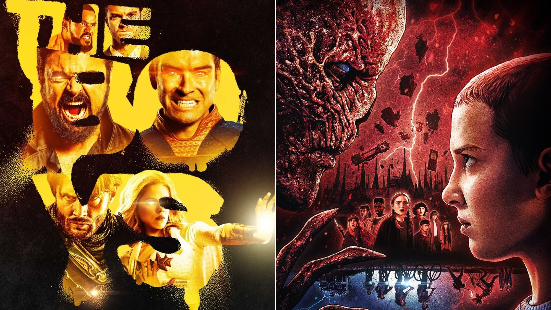 “The Boys” faz referência a “Stranger Things” no Twitter e escolhe sua música anti-Vecna; confira
