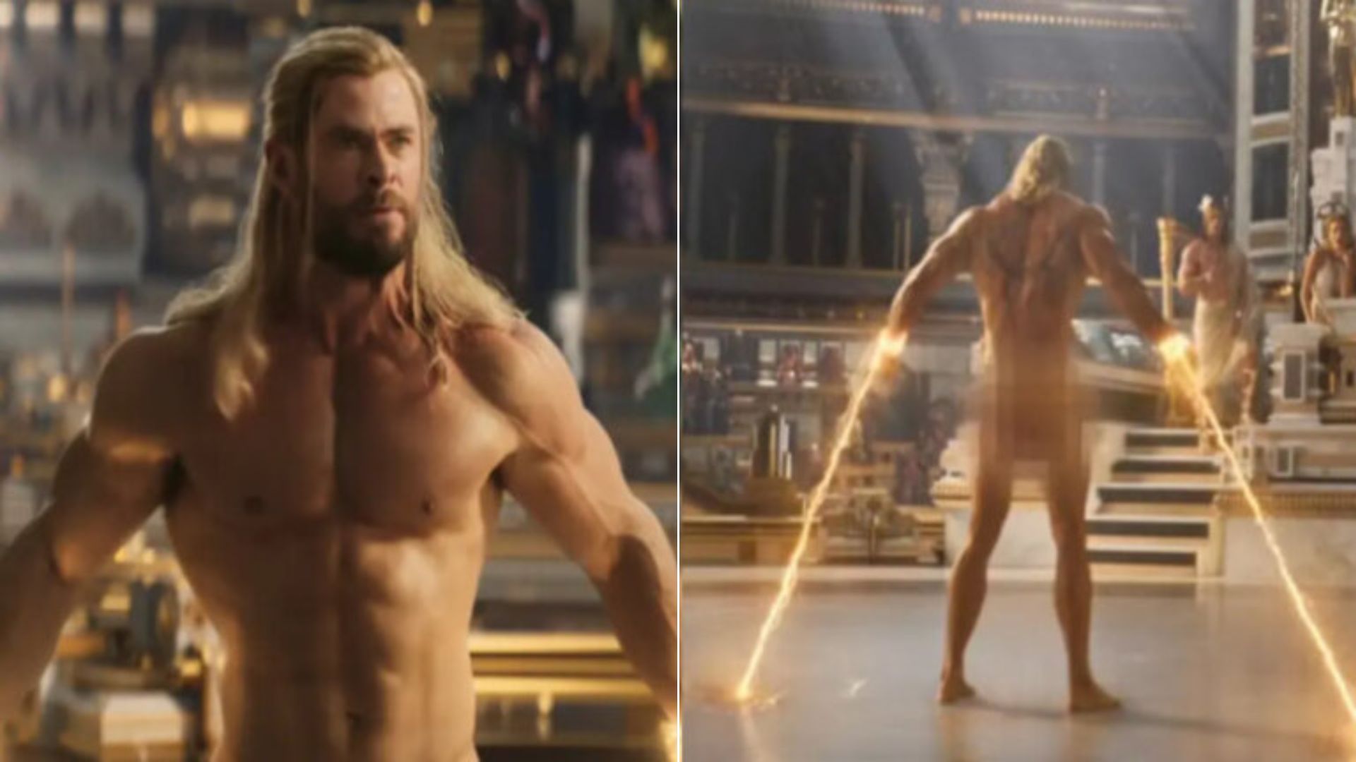 “Thor 4”: Cena de nudez de Chris Hemsworth foi uma das mais difíceis de gravar
