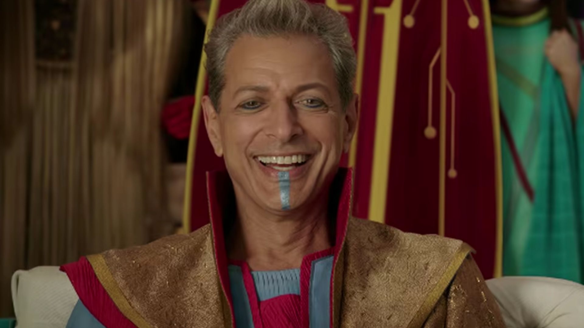 “Thor: Amor e Trovão”: Cena deletada do Grão-Mestre de Jeff Goldblum é revelada em arte