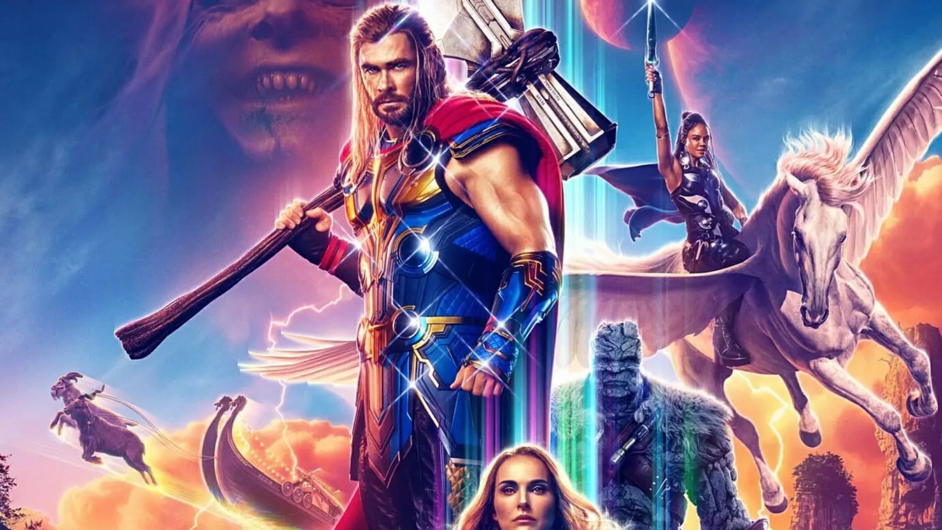 “Thor: Amor e Trovão” entra para a lista dos filmes mais curtos do MCU