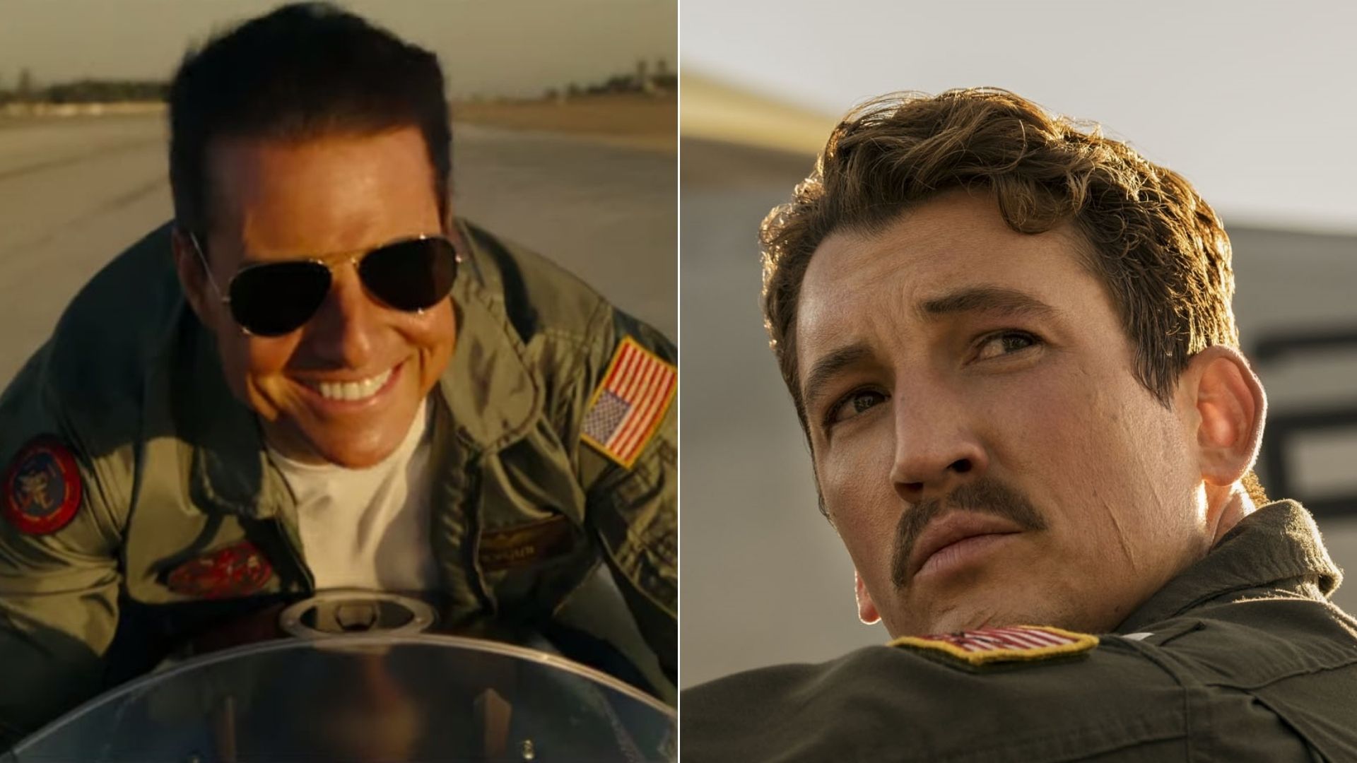 “Top Gun: Maverick” ganha novas imagens com Tom Cruise e Miles Teller; veja