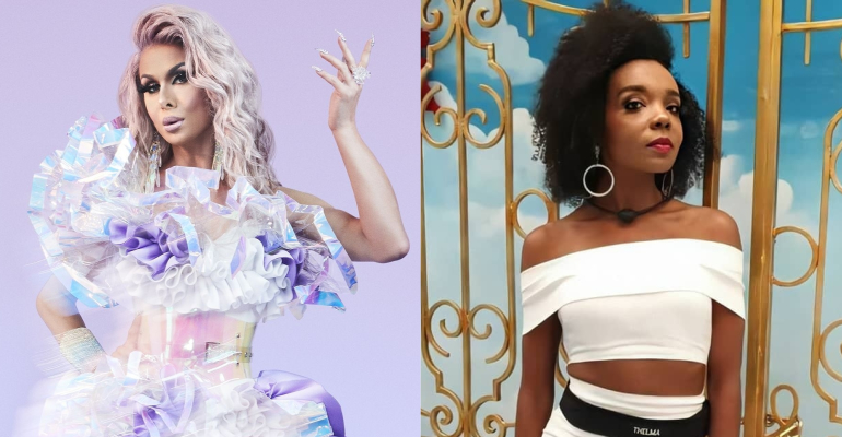 Vencedora de RuPaul’s Drag Race declara torcida para Thelma na final do BBB20
