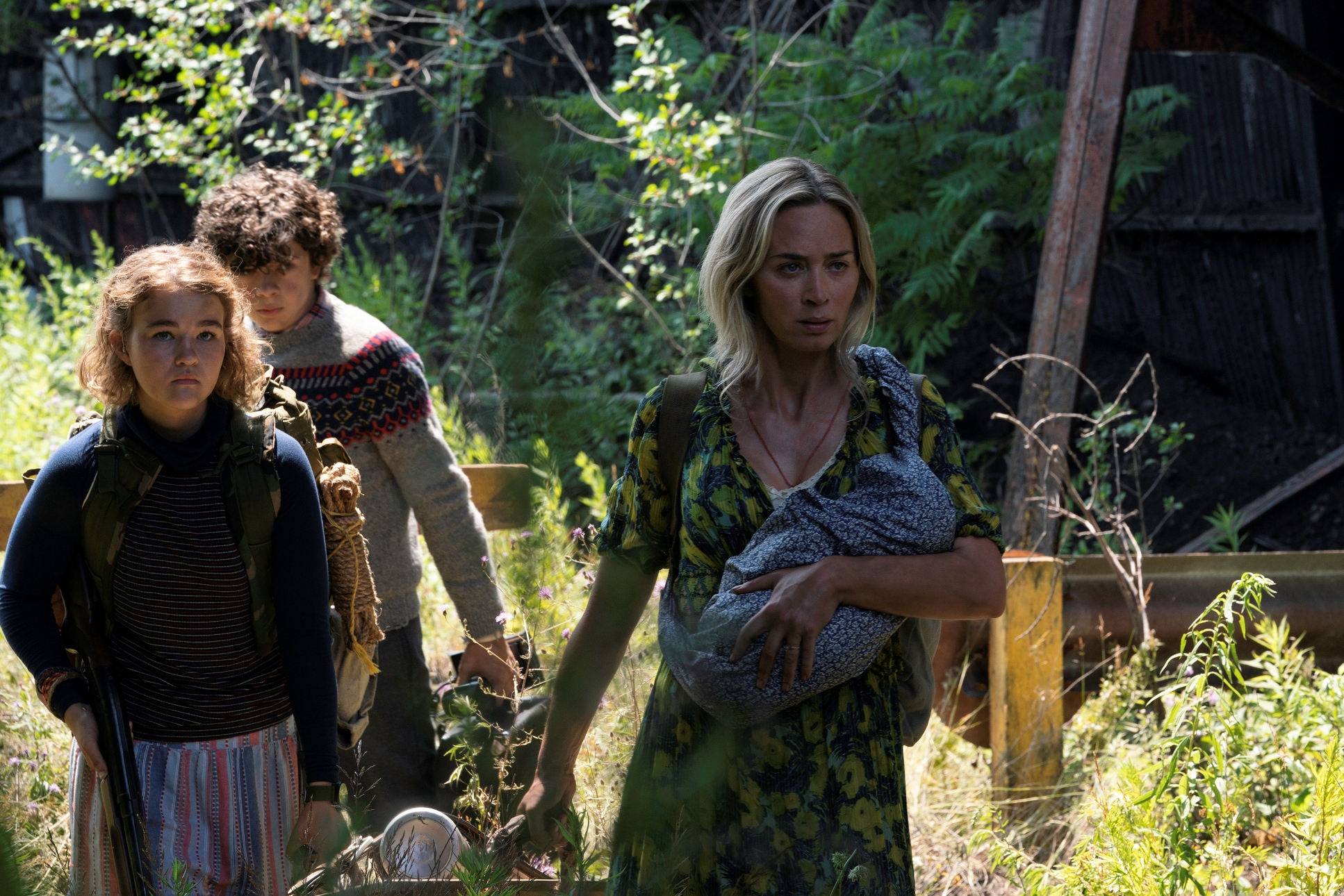 Um Lugar Silencioso – Parte II: Primeira imagem do longa revela Emily Blunt com ar de preocupação