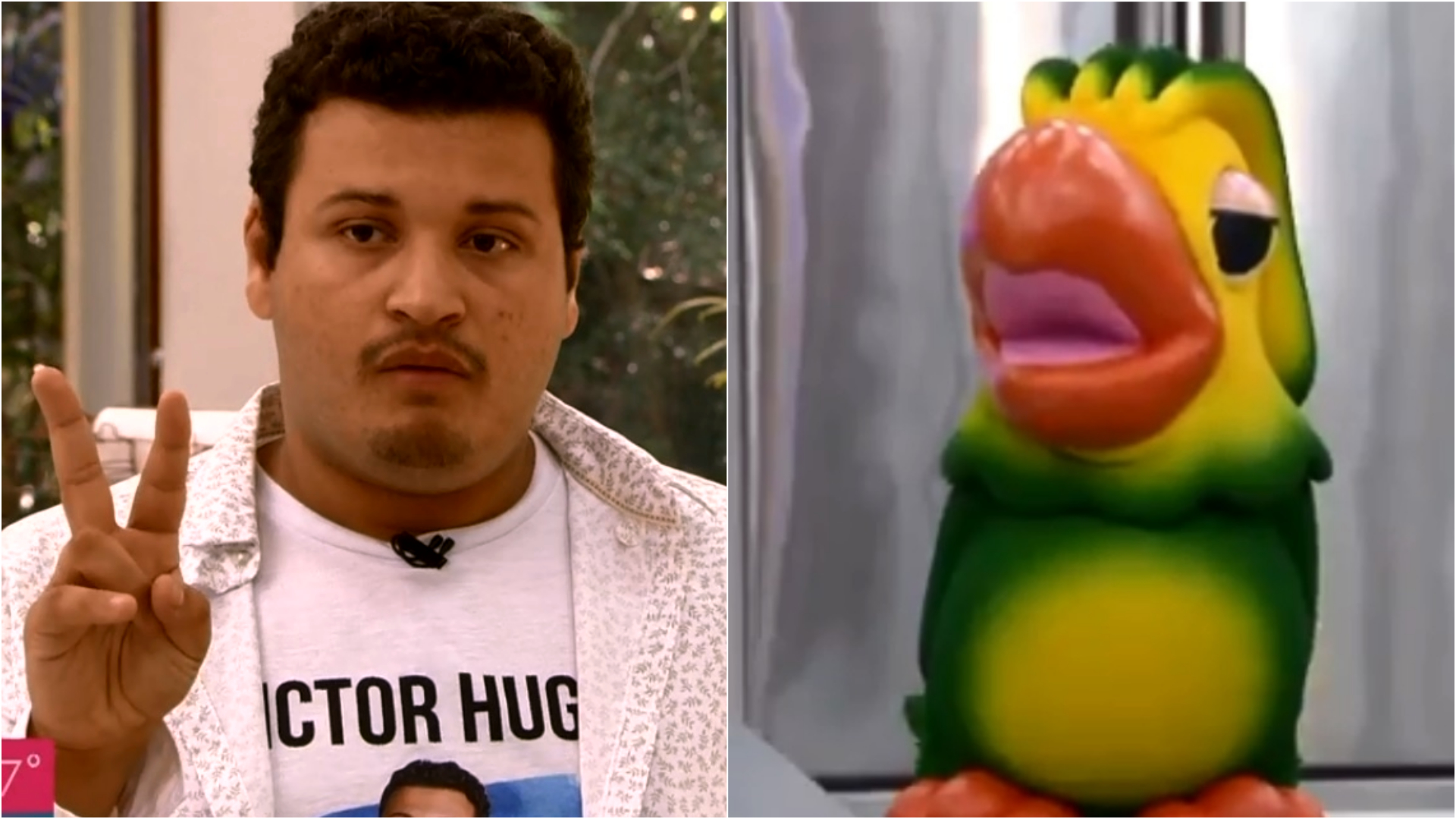 Louro José é elogiado nas redes sociais após “jantar” Victor Hugo, do BBB20, no Mais Você