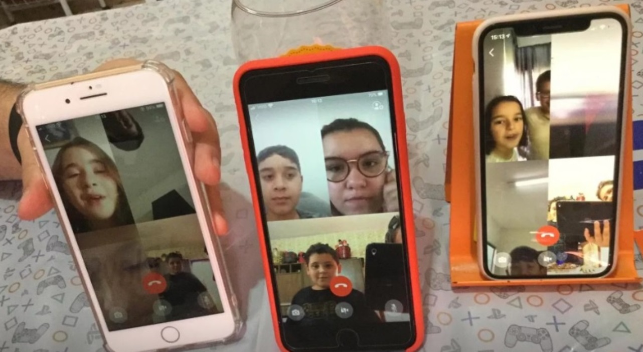 Menino celebra 10 anos por videochamada devido ao coronavírus: ‘Emocionante rever os amigos’