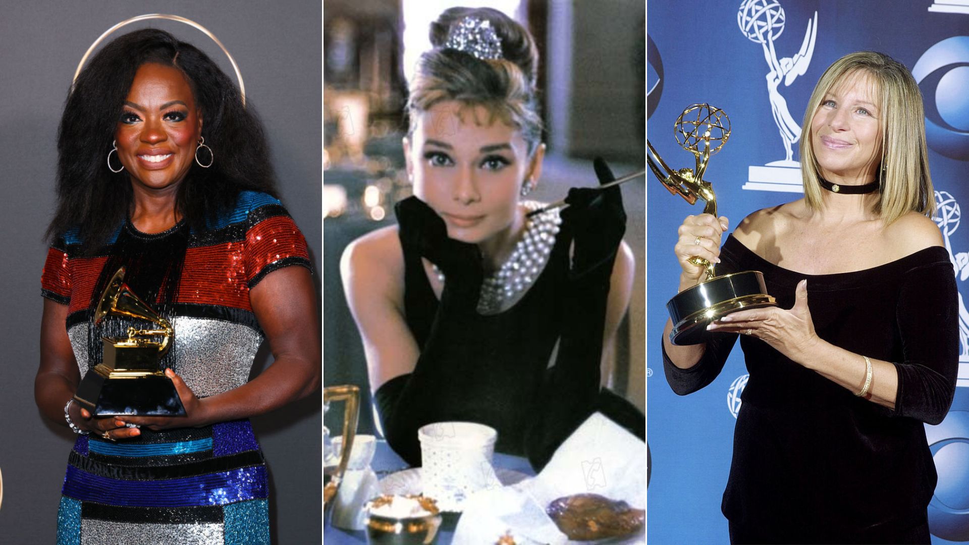 Viola Davis, Audrey Hepburn, Barbra Streisand e mais: Confira artistas que são vencedores EGOT