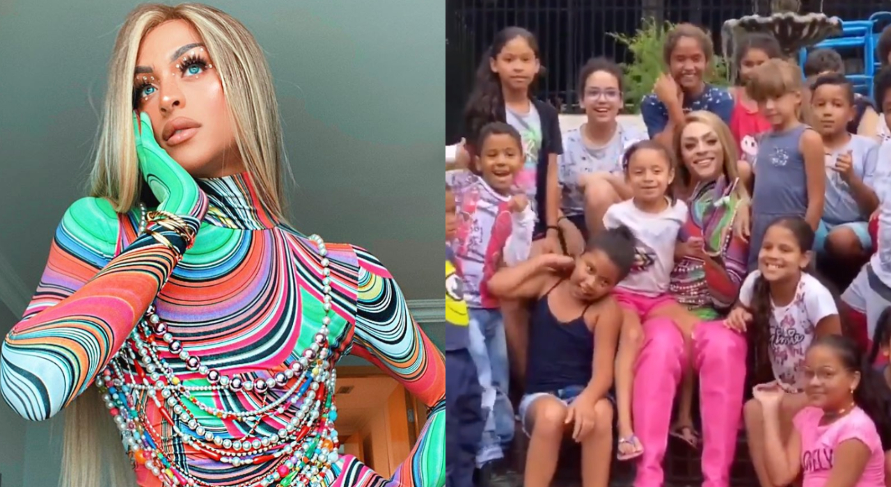 Vittar só para baixinhos? Pabllo Vittar faz a alegria de crianças e vídeo viraliza nas redes
