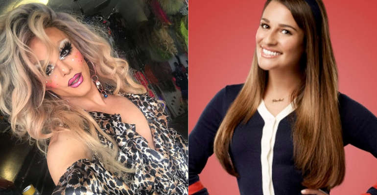 Ex-participante de RuPaul’s Drag Race revela que comportamento abusivo de Lea Michele a fez desistir de Glee