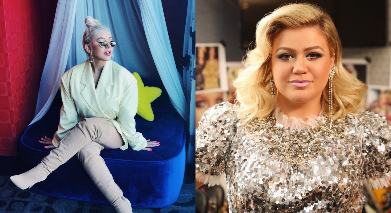 Kelly Clarkson irá entrevistar Christina Aguilera em talk show