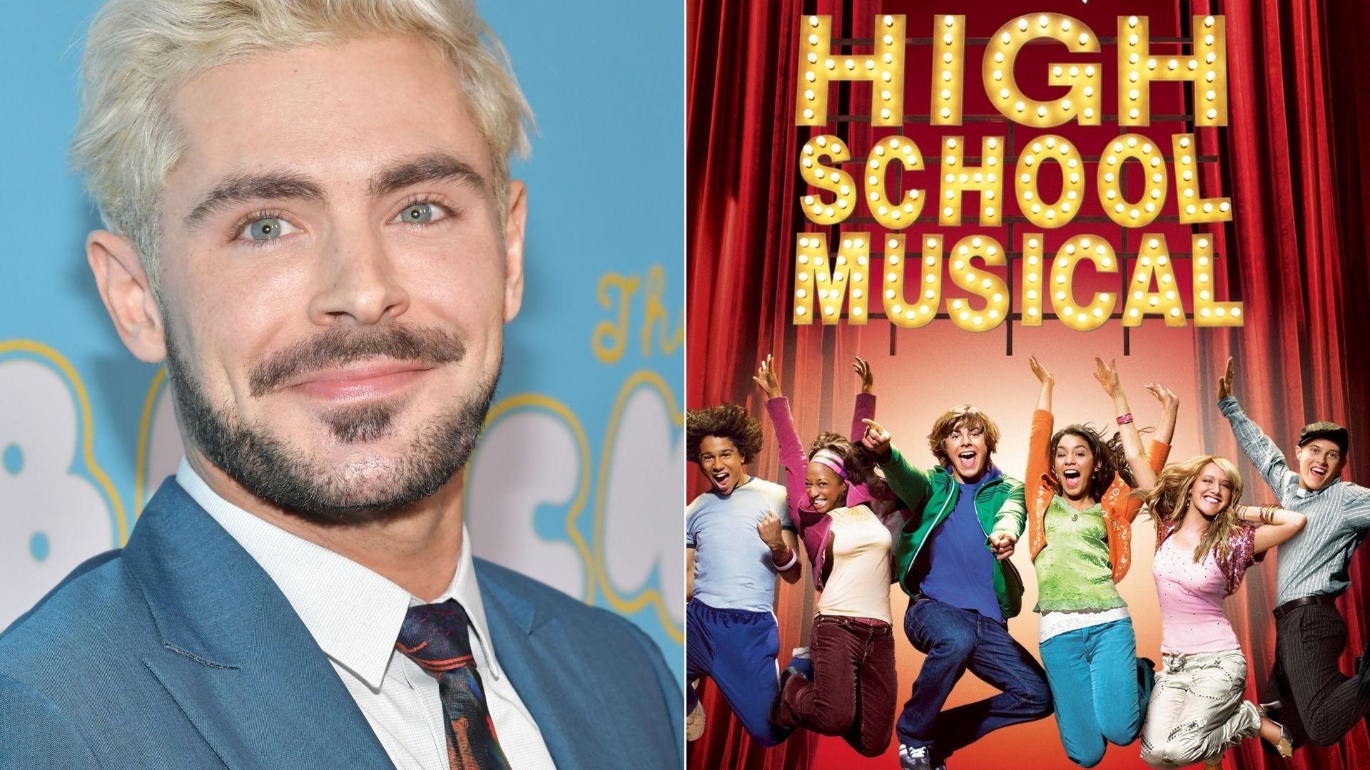 Zac Efron está interessado em participar de reboot de “High School Musical”