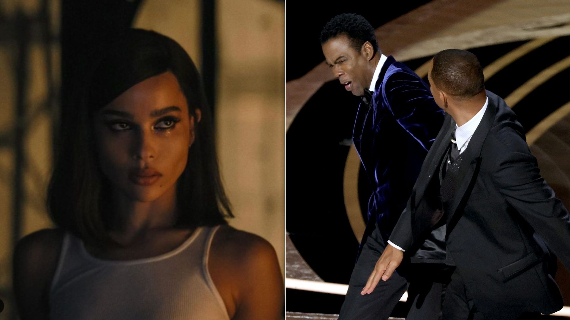 Zoë Kravitz manda indireta para Will Smith após ator dar tapa em Chris Rock